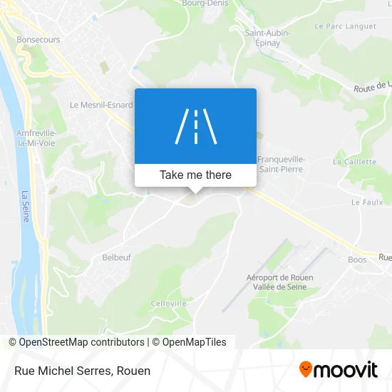 Rue Michel Serres map