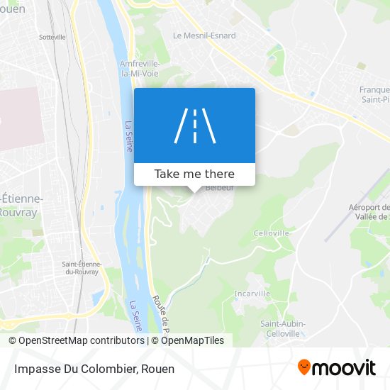 Mapa Impasse Du Colombier