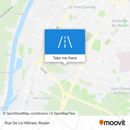 Rue De La Hêtraie map