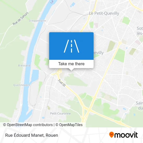 Rue Édouard Manet map