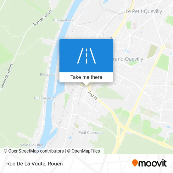 Rue De La Voûte map