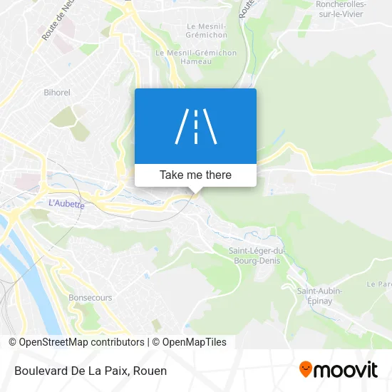 Boulevard De La Paix map