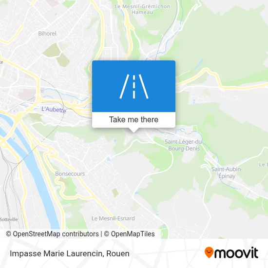 Impasse Marie Laurencin map