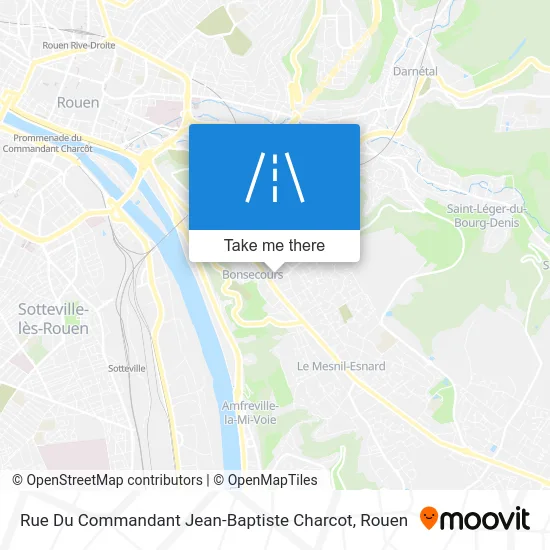 Rue Du Commandant Jean-Baptiste Charcot map