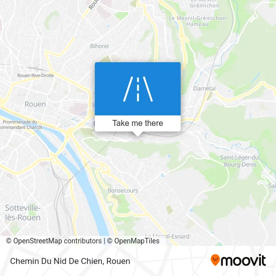 Chemin Du Nid De Chien map