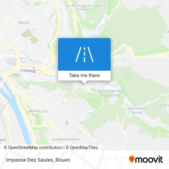 Impasse Des Saules map