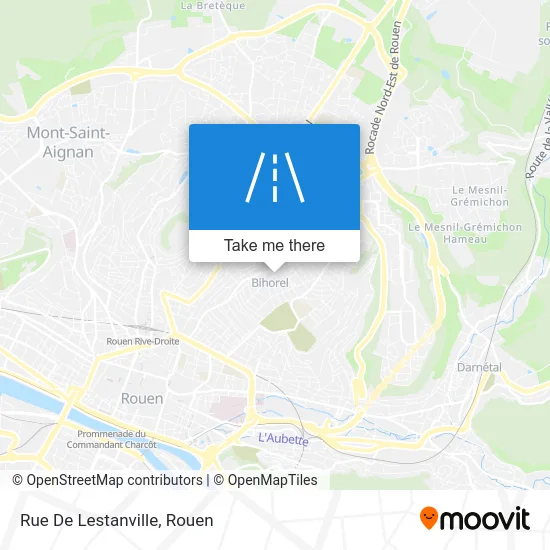 Rue De Lestanville map