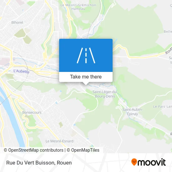 Rue Du Vert Buisson map