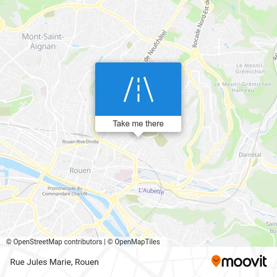 Rue Jules Marie map