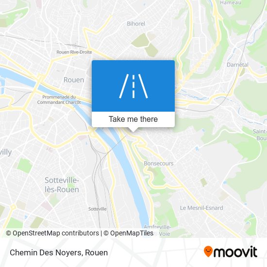 Mapa Chemin Des Noyers
