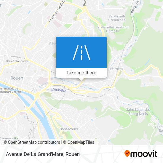 Avenue De La Grand'Mare map