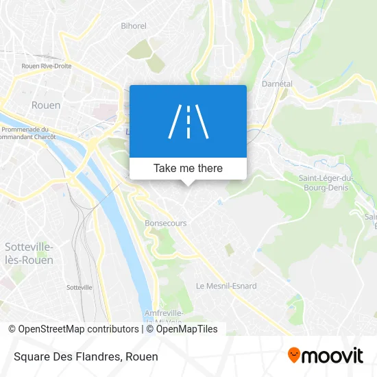 Square Des Flandres map