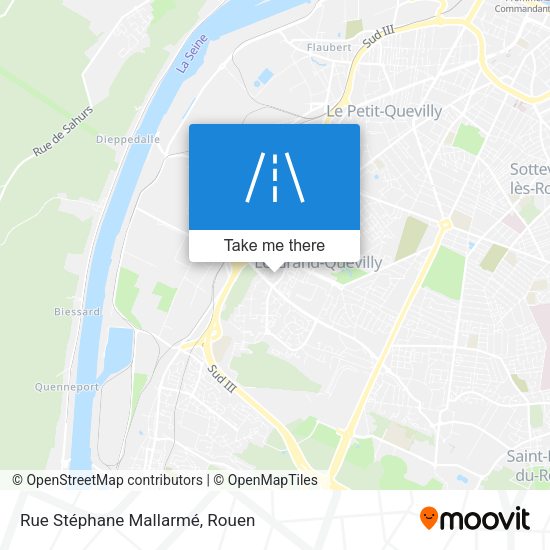 Rue Stéphane Mallarmé map