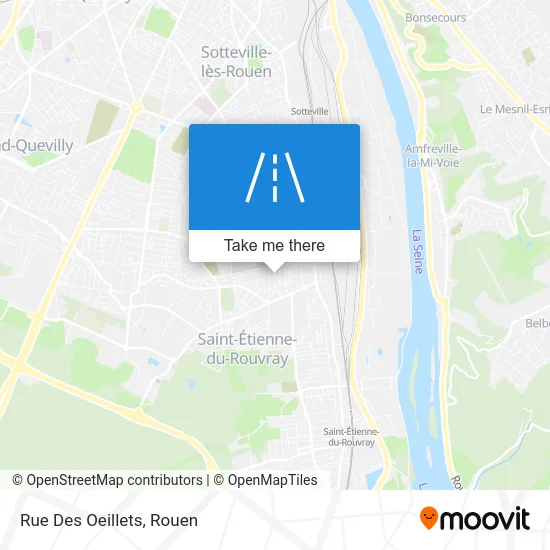 Rue Des Oeillets map