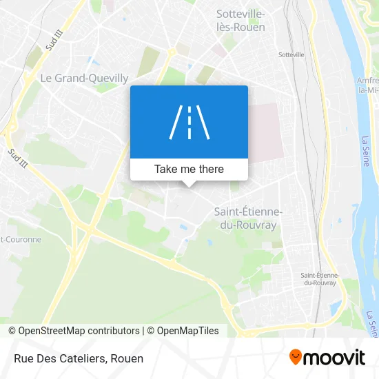 Rue Des Cateliers map