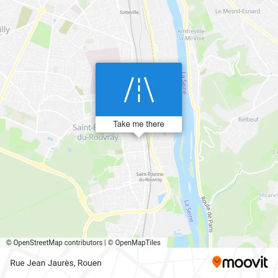 Rue Jean Jaurès map