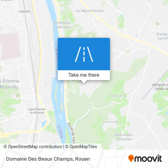 Domaine Des Beaux Champs map