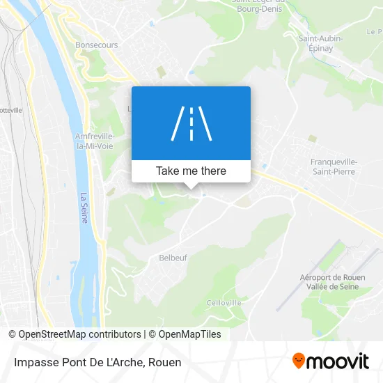 Impasse Pont De L'Arche map