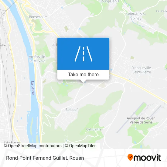 Rond-Point Fernand Guillet map