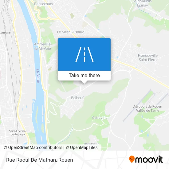 Rue Raoul De Mathan map