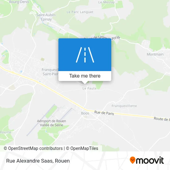 Rue Alexandre Saas map