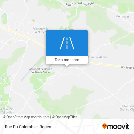 Rue Du Colombier map