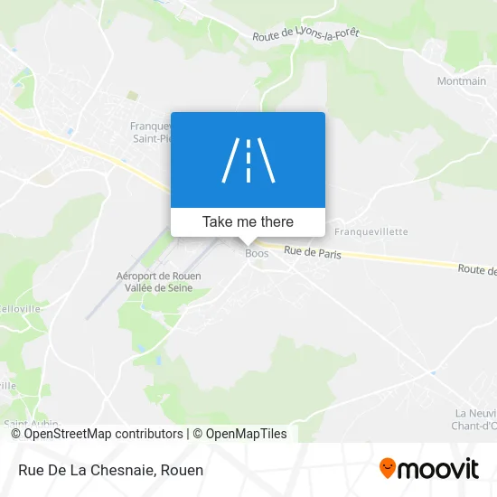 Rue De La Chesnaie map