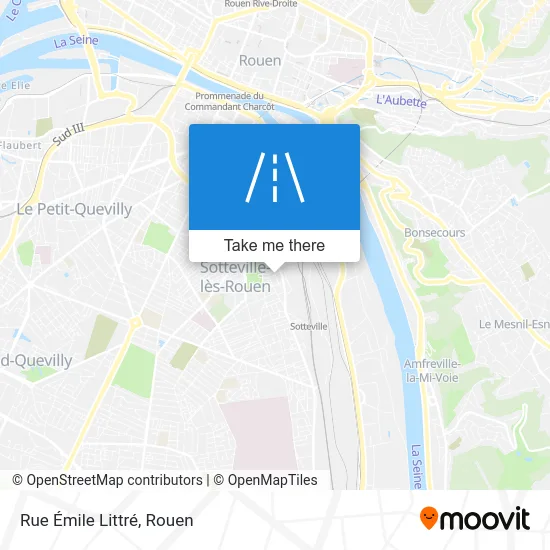 Rue Émile Littré map