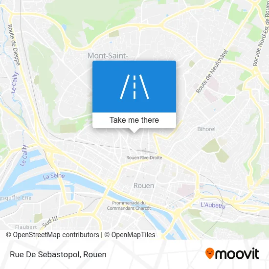 Rue De Sebastopol map