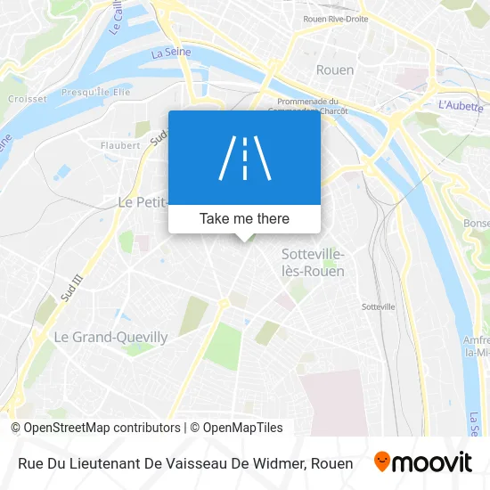 Rue Du Lieutenant De Vaisseau De Widmer map