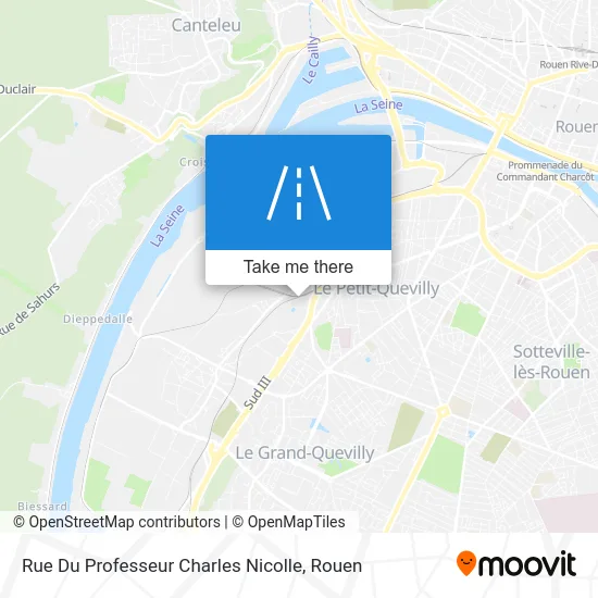 Rue Du Professeur Charles Nicolle map