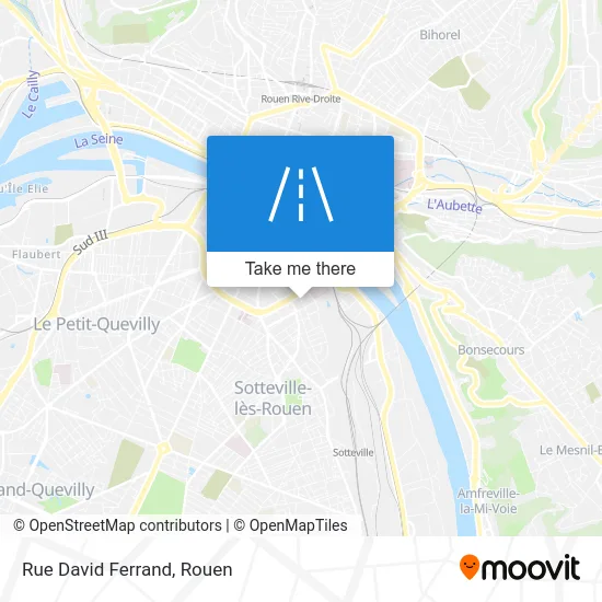 Rue David Ferrand map