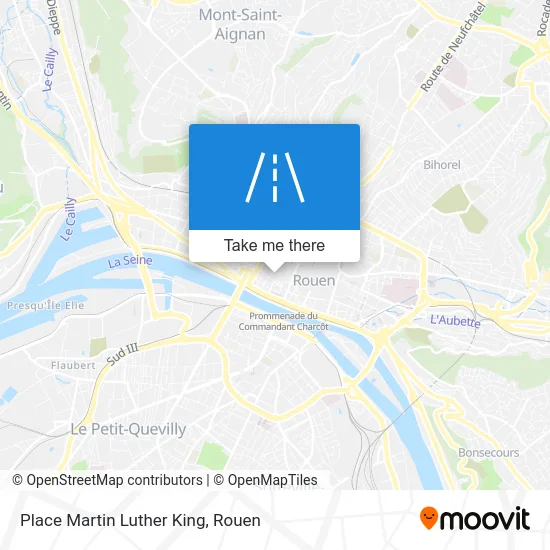 Place Martin Luther King map