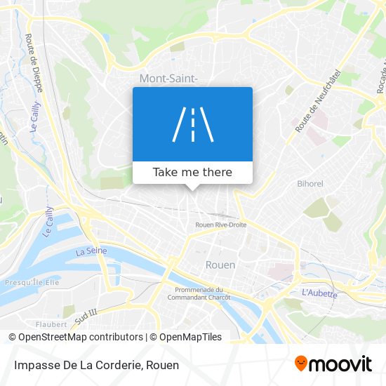 Mapa Impasse De La Corderie