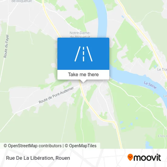 Rue De La Libération map