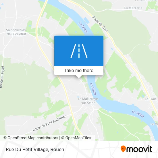 Rue Du Petit Village map