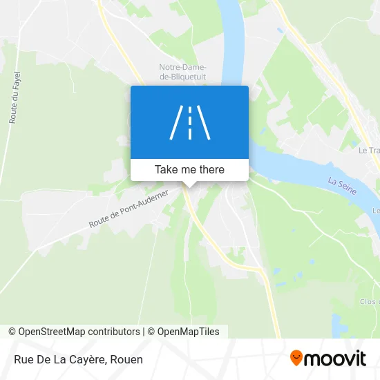 Rue De La Cayère map