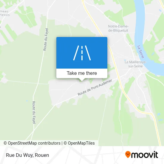 Rue Du Wuy map
