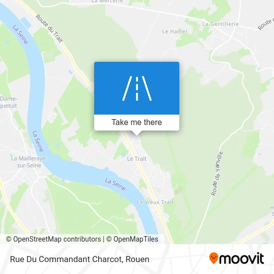 Rue Du Commandant Charcot map