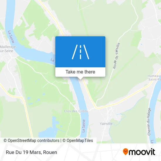 Rue Du 19 Mars map