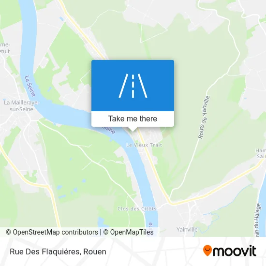 Rue Des Flaquiéres map