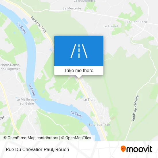 Rue Du Chevalier Paul map