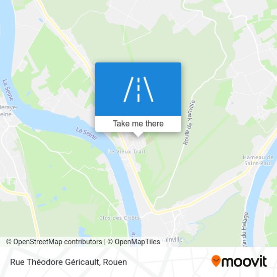 Rue Théodore Géricault map
