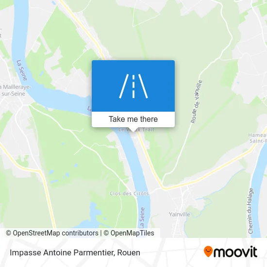 Impasse Antoine Parmentier map