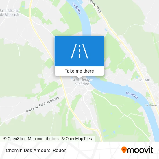 Chemin Des Amours map