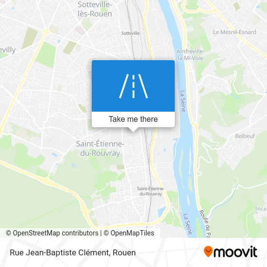 Rue Jean-Baptiste Clément map