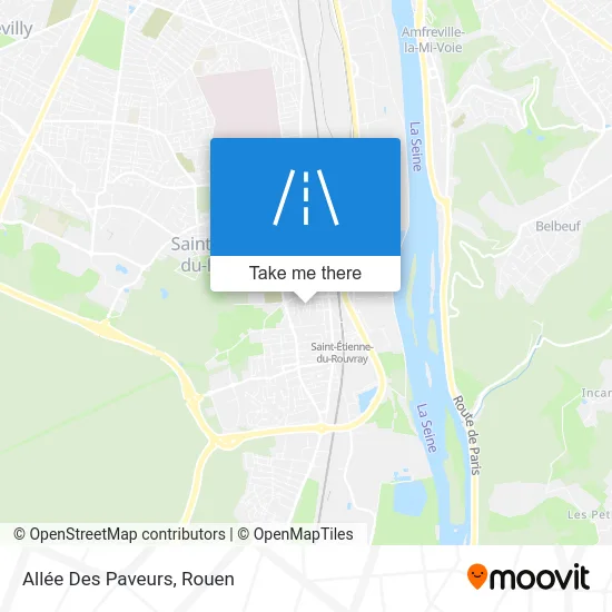 Allée Des Paveurs map