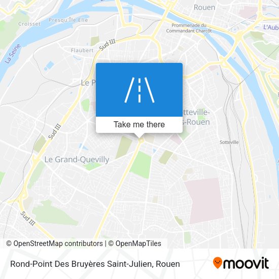 Rond-Point Des Bruyères Saint-Julien map