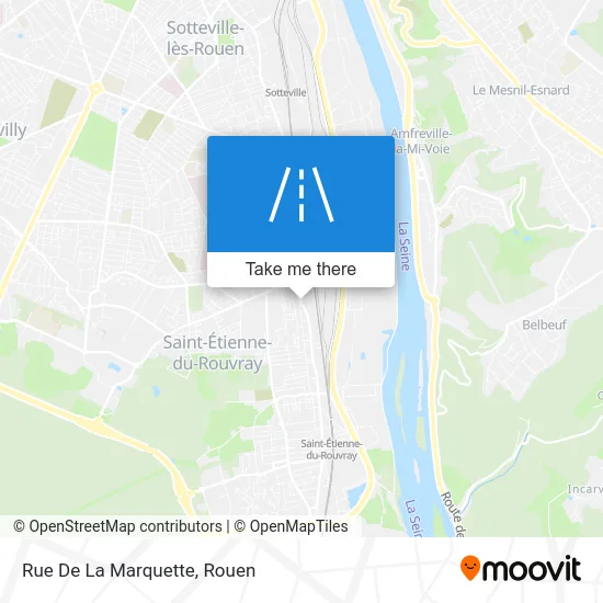 Rue De La Marquette map