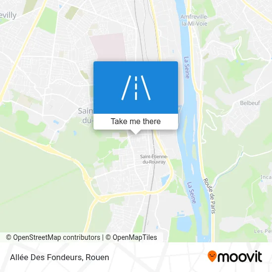 Allée Des Fondeurs map